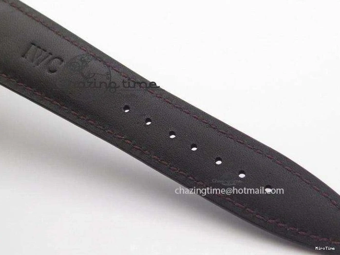 MIROTIME 0807 Affordable Ingeniuer St.Laurens SS Brown Dial MK 1:1 Best Edition On Black Leather Strap A 7365